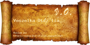 Veszelka Otília névjegykártya